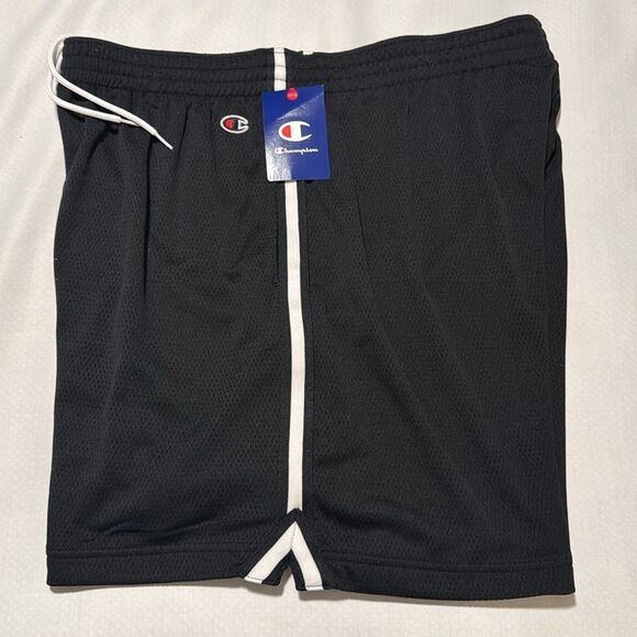 Champion Shorts Mens XL Black Mesh - Picture 1 of 2